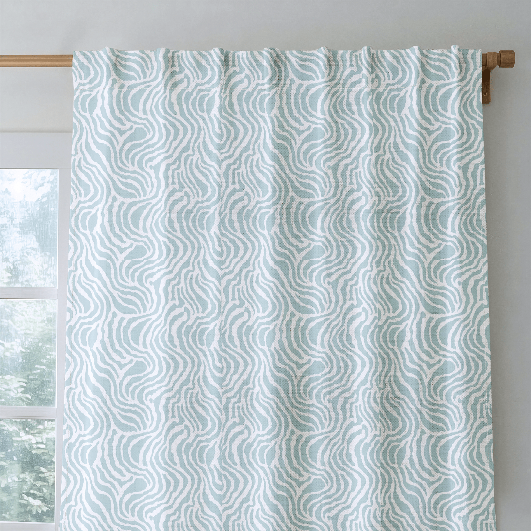 Elaraine Wave - Curtain Panel - The Drapery