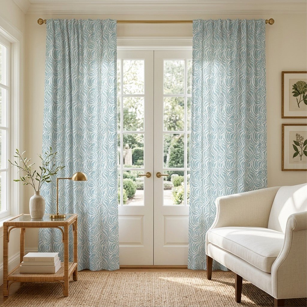 Elaraine Wave - Curtain Panel - The Drapery