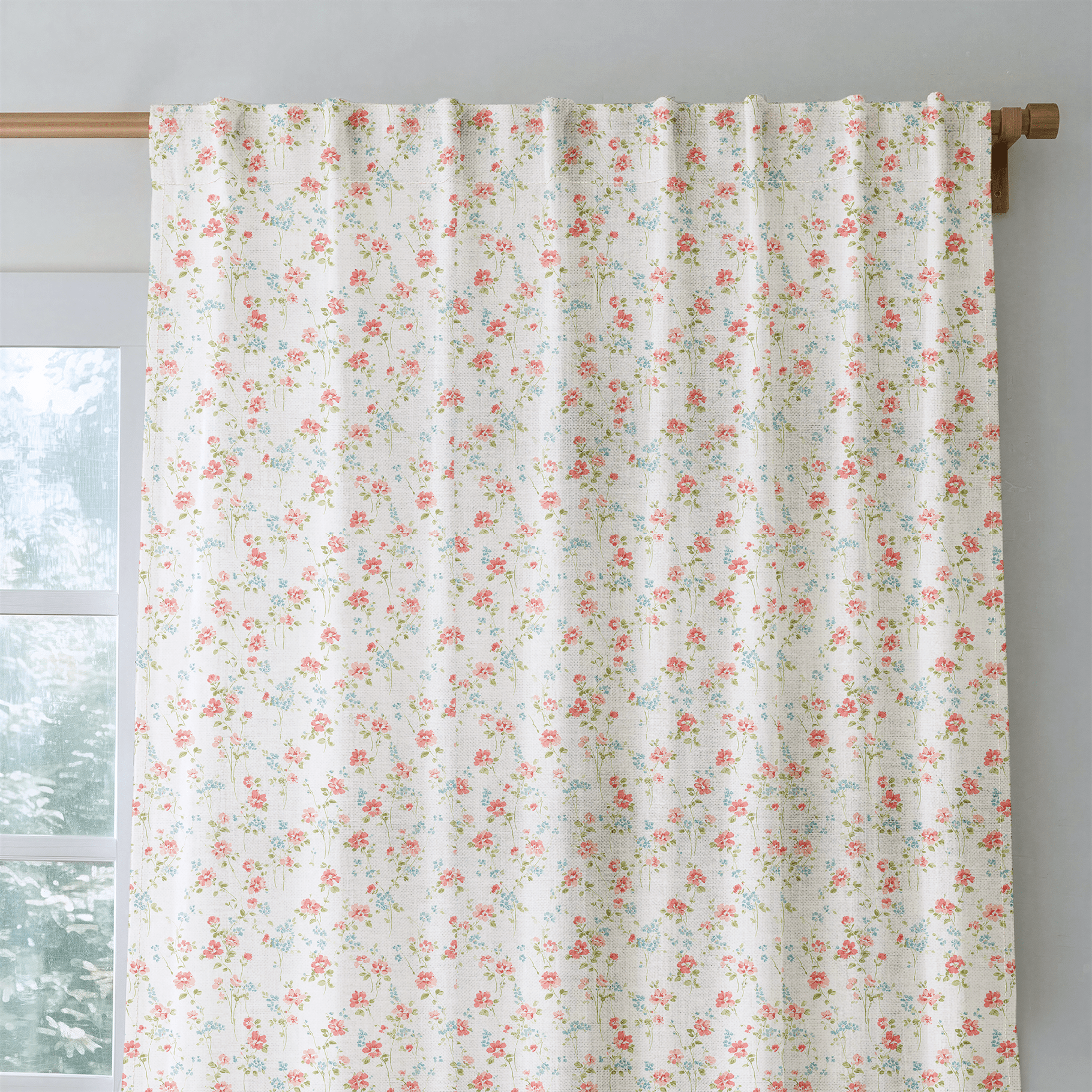 Elaria Bloom - Curtain Panel - The Drapery
