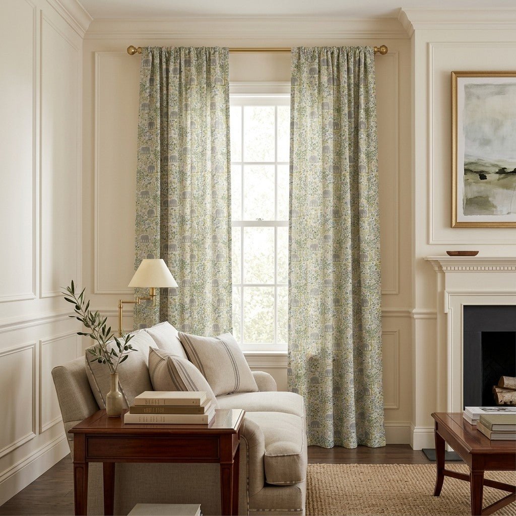 Ele - fun - Curtain Panel - The Drapery