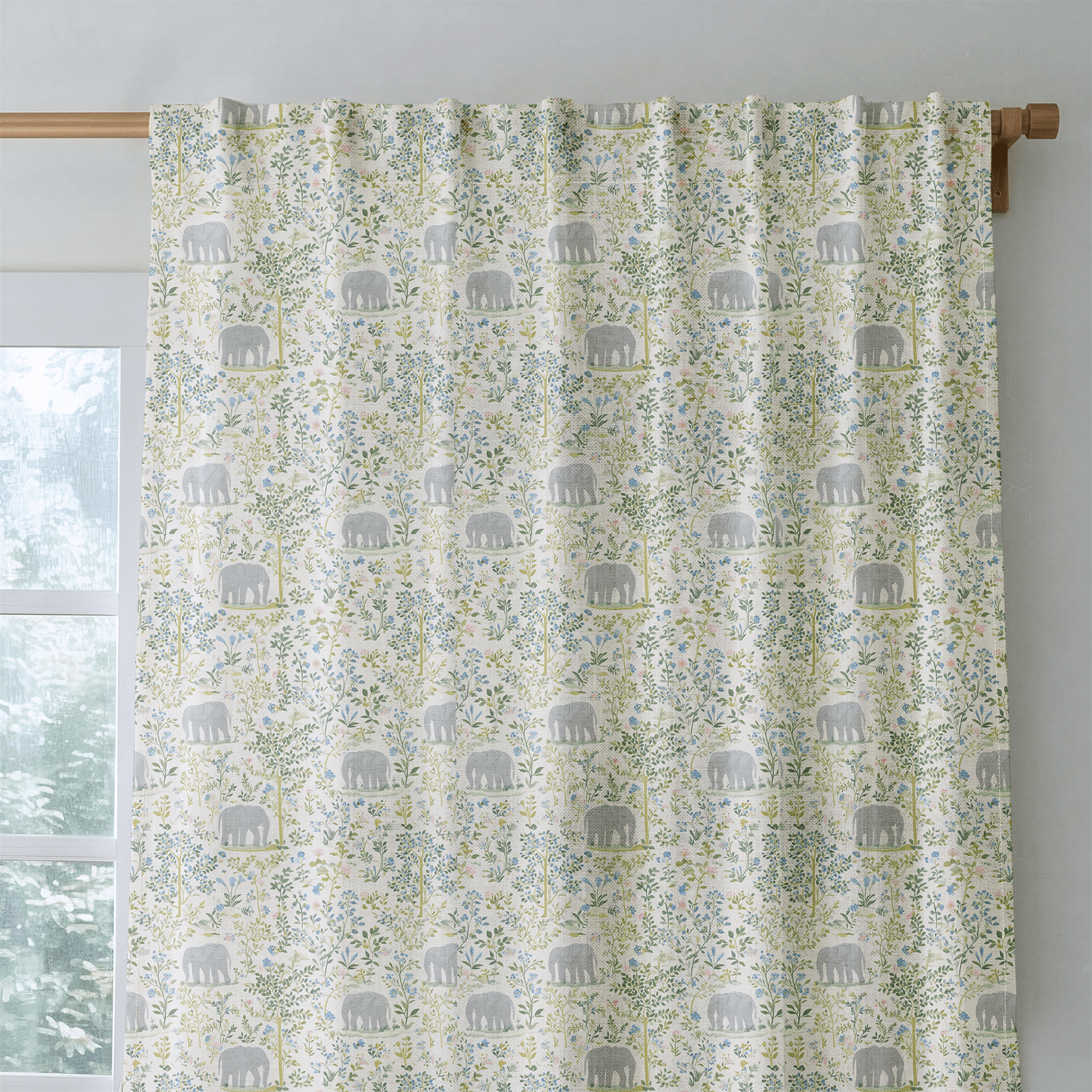 Ele - fun - Curtain Panel - The Drapery