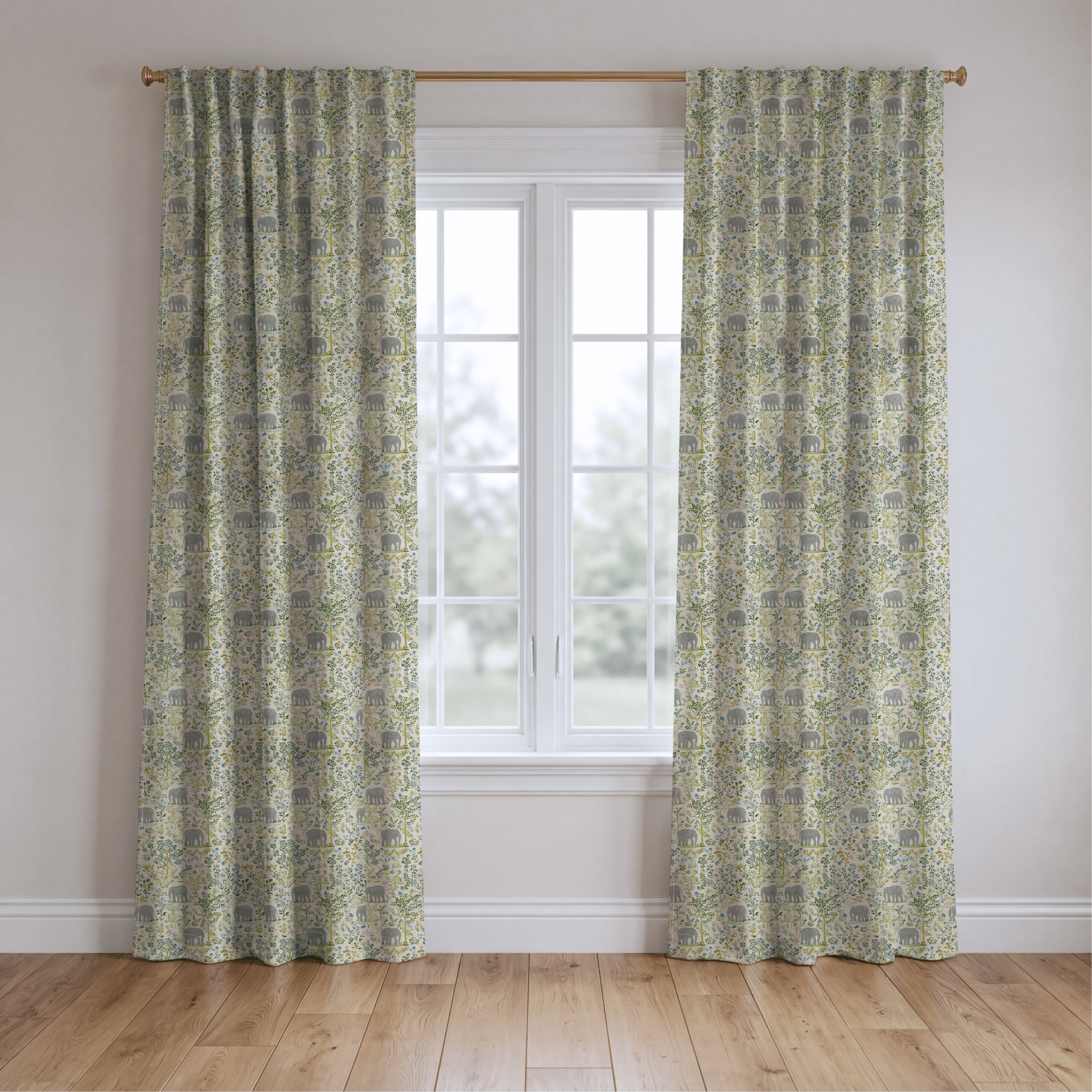 Ele - fun - Curtain Panel - The Drapery