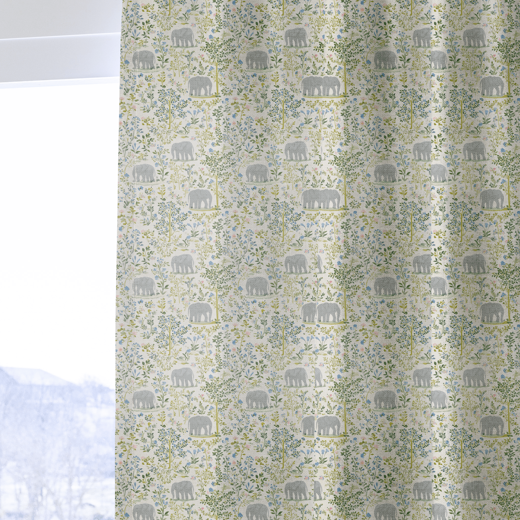Ele - fun - Curtain Panel - The Drapery
