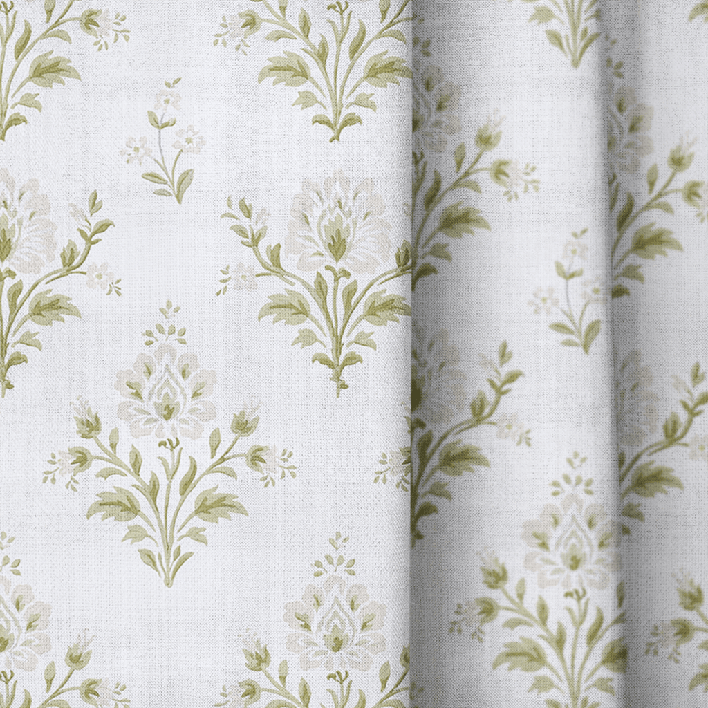 Eleanor Sprigs - Curtain Panel - The Drapery