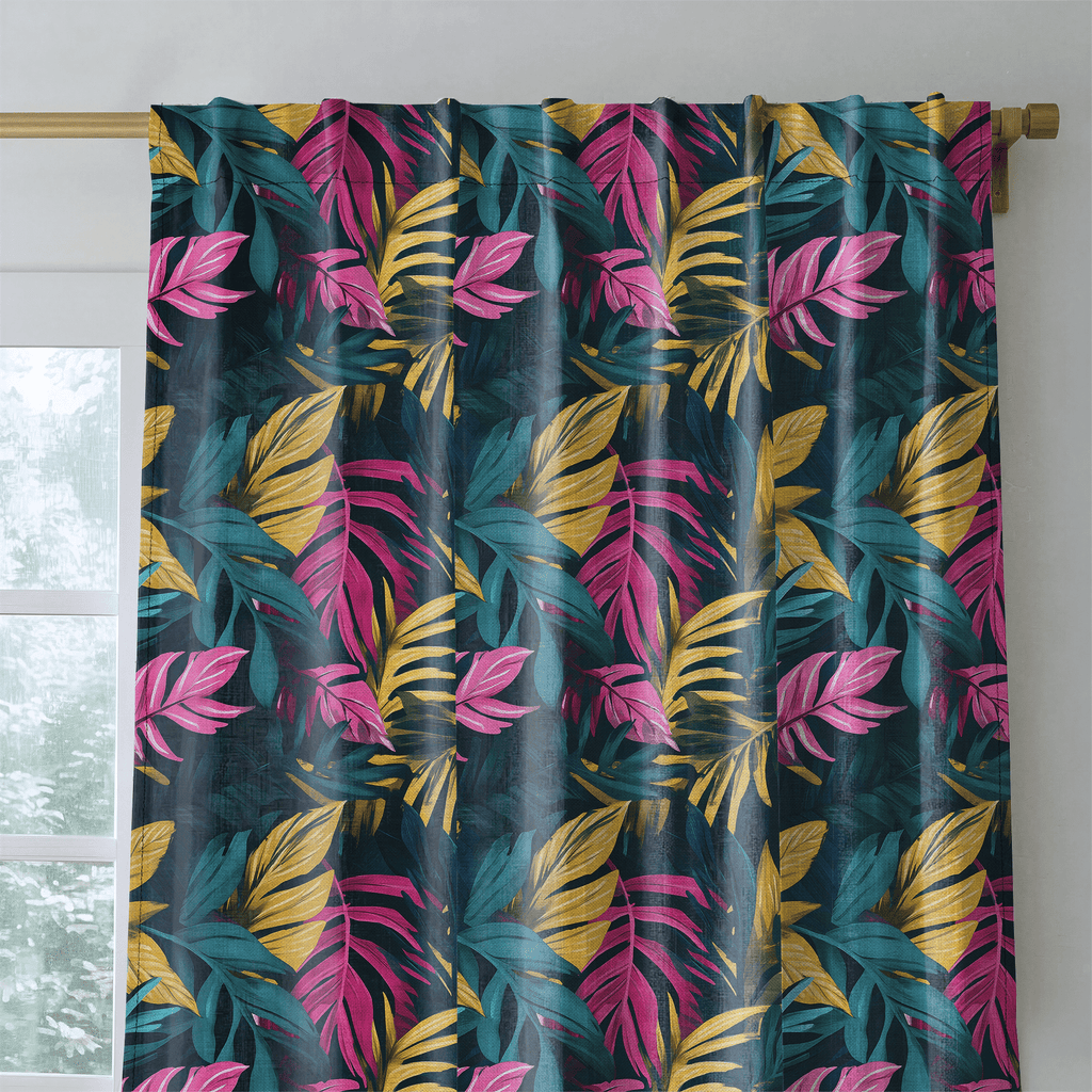 Electric Tropic - Curtain Panel - The Drapery
