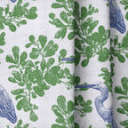 Elegant Egret - Curtain Panel - The Drapery
