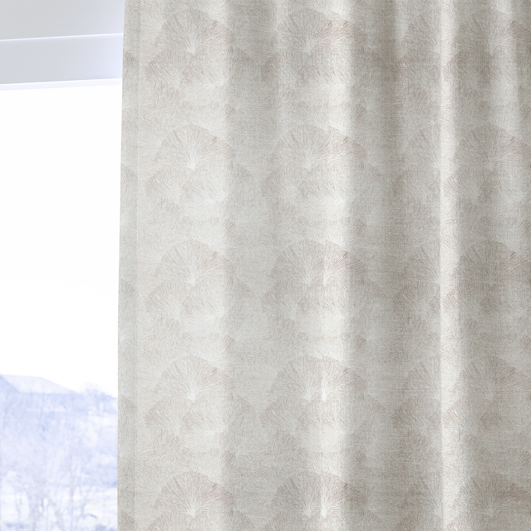 Elise Burst - Curtain Panel - The Drapery