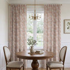 Elodie Blush - Curtain Panel - The Drapery