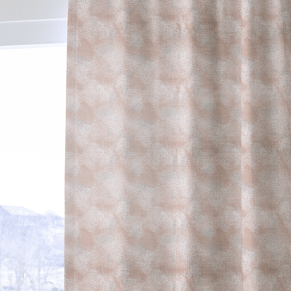 Elodie Blush - Curtain Panel - The Drapery