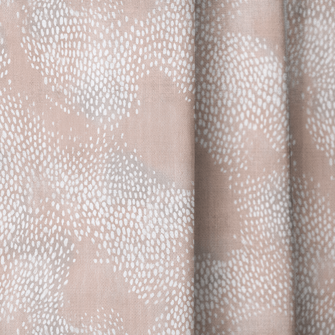 Elodie Blush - Curtain Panel - The Drapery
