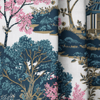 Eloise Blossom - Curtain Panel - The Drapery