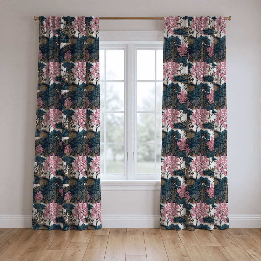 Eloise Blossom - Curtain Panel - The Drapery