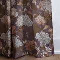 Eloise Hydrangea Floral - Curtain Panel - The Drapery