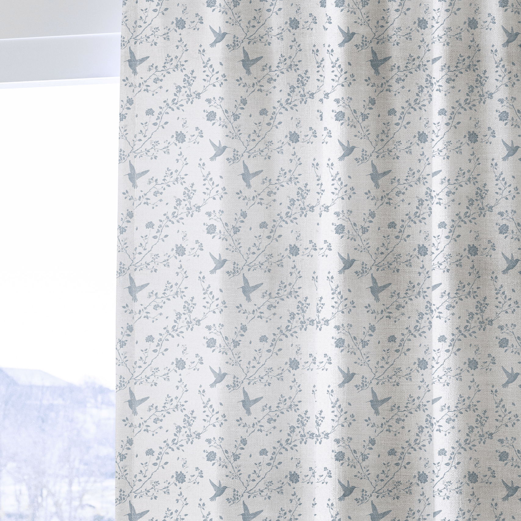 Eloise Toile - Curtain Panel - The Drapery