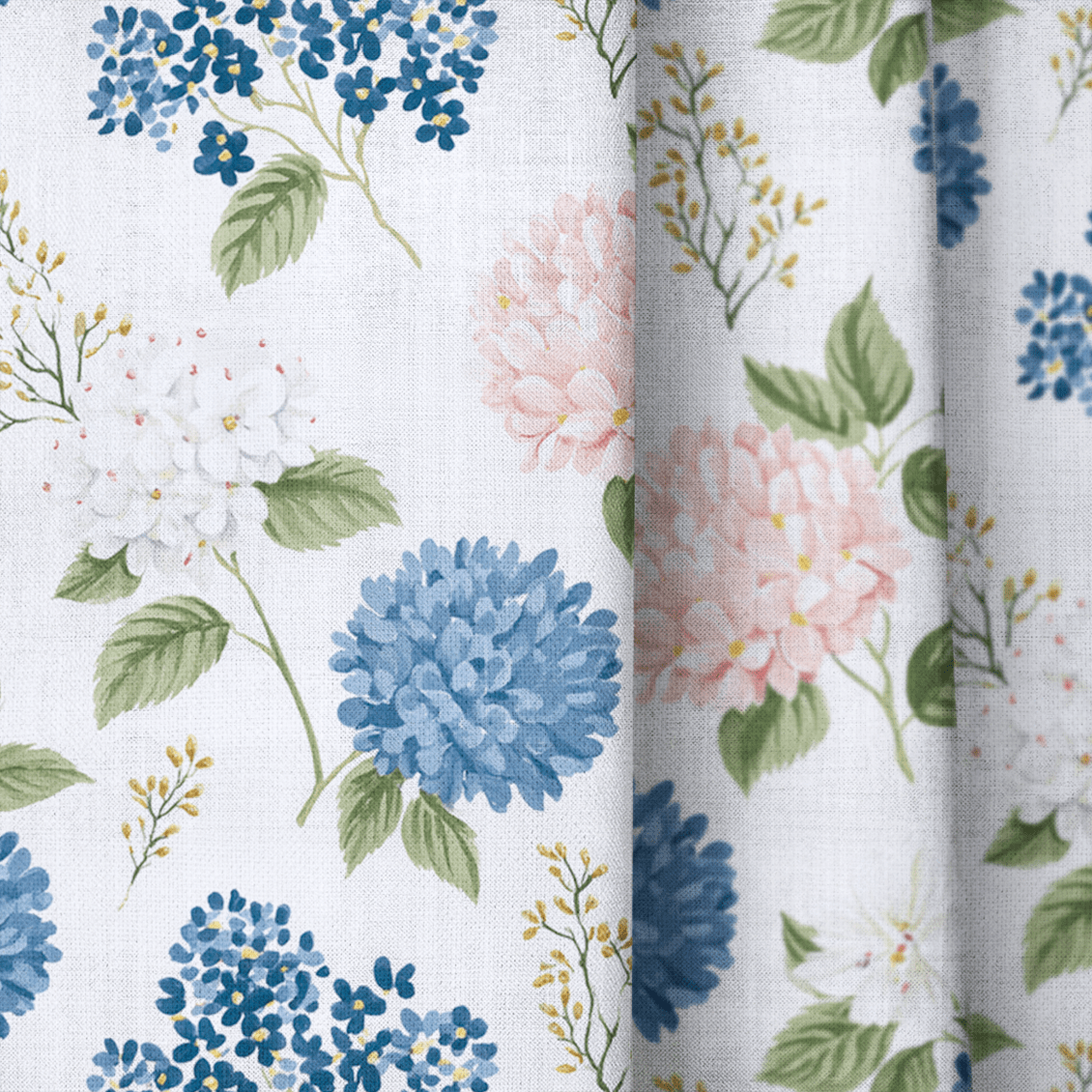 Elsin Blooms - Curtain Panel - The Drapery