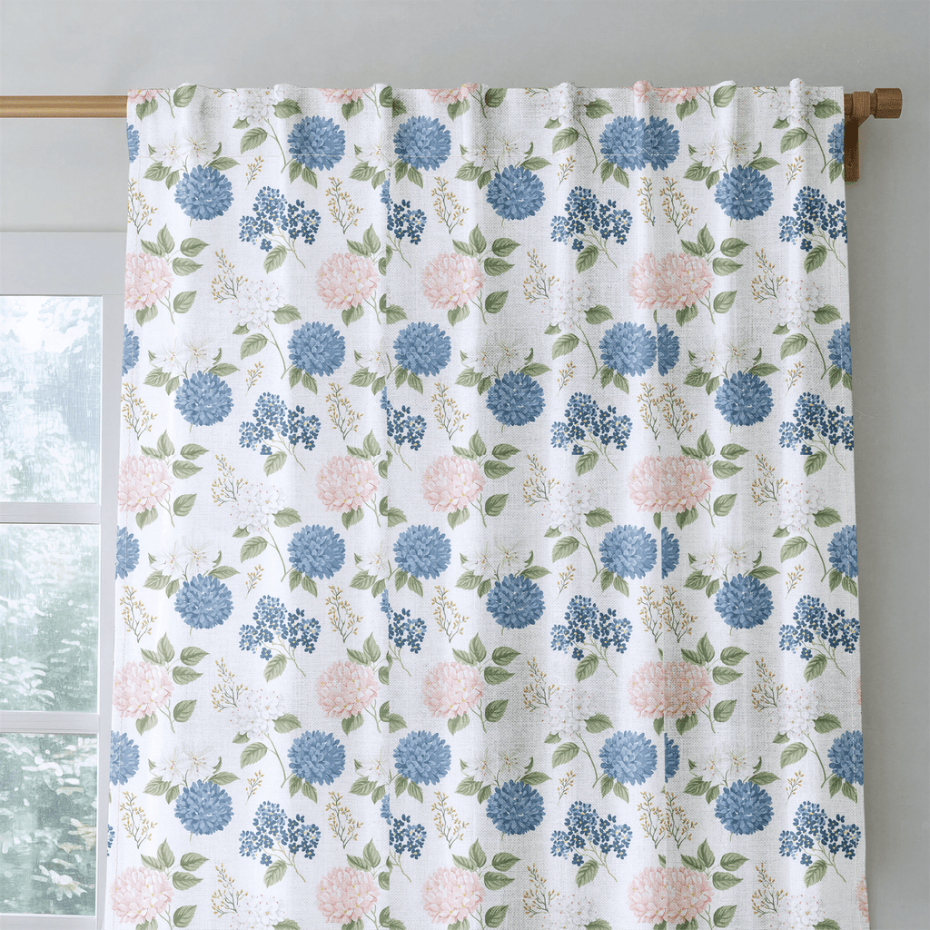 Elsin Blooms - Curtain Panel - The Drapery