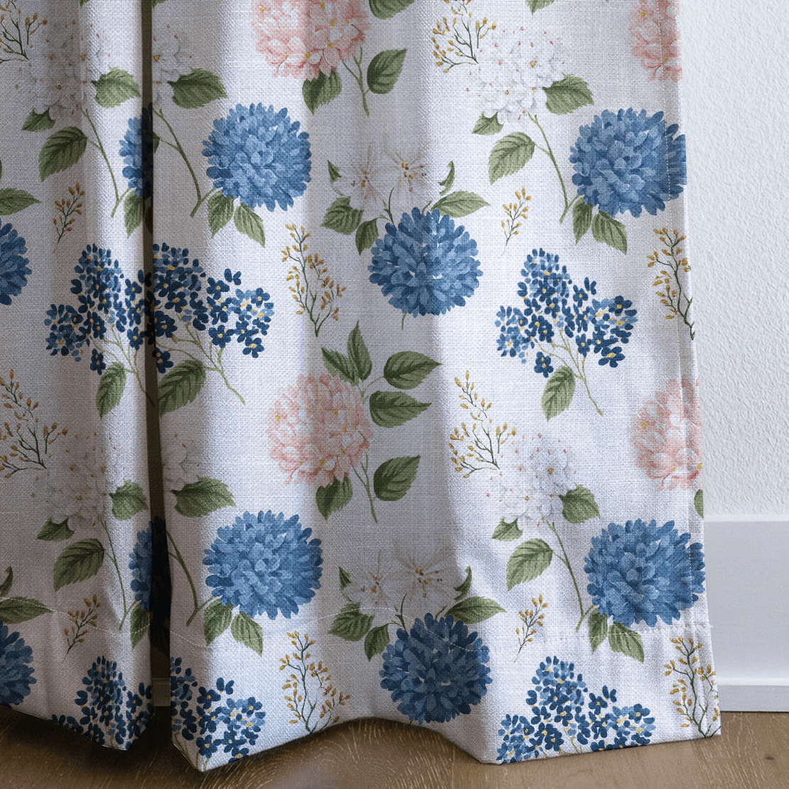 Elsin Blooms - Curtain Panel - The Drapery