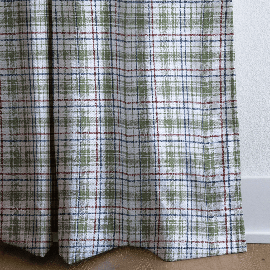 Elsin Plaid - Curtain Panel - The Drapery