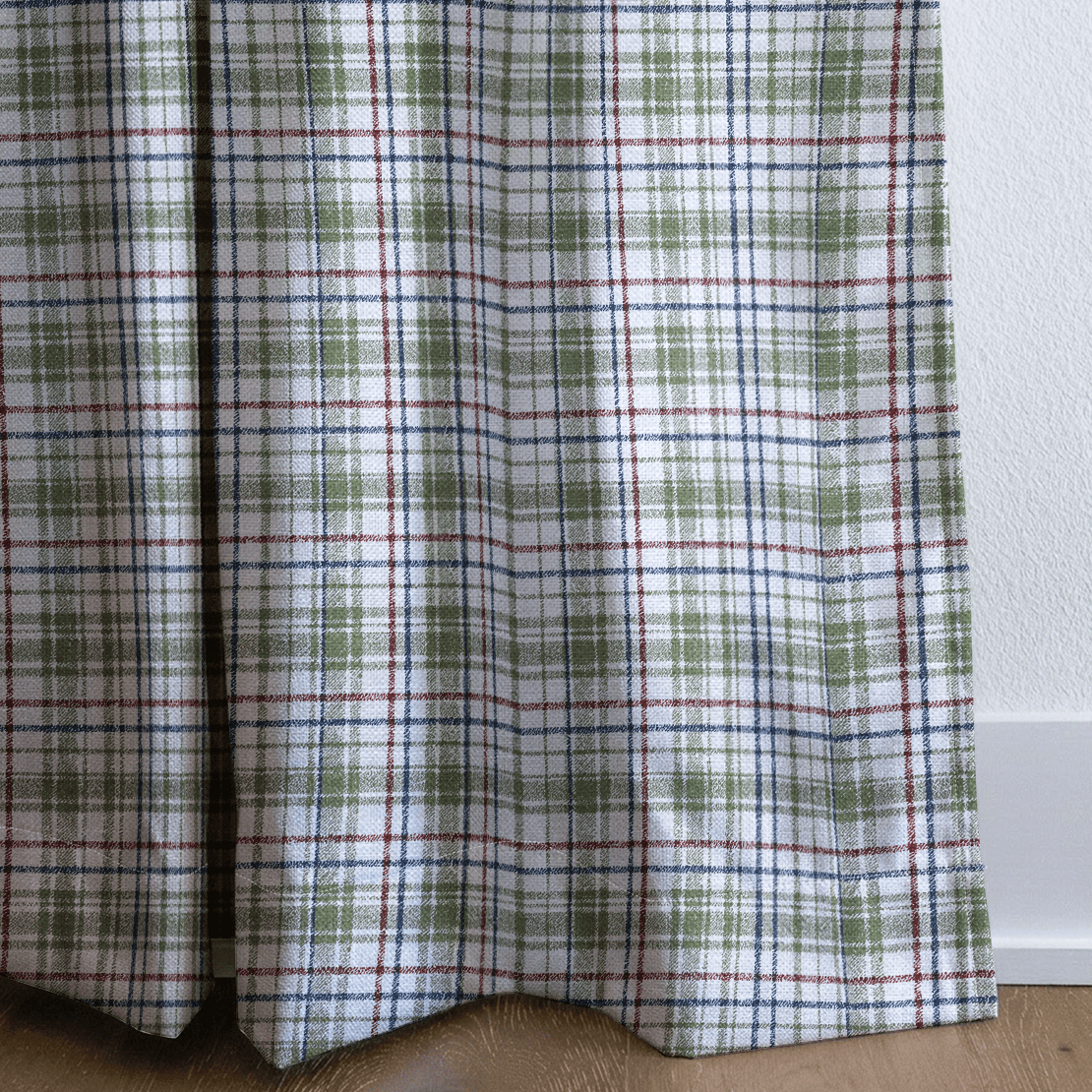 Elsin Plaid - Curtain Panel - The Drapery