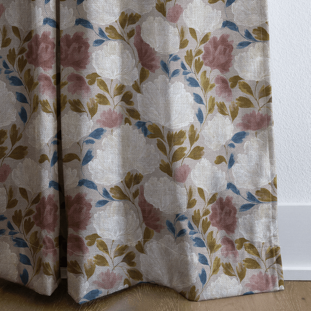 Elsinara Florals - Curtain Panel - The Drapery