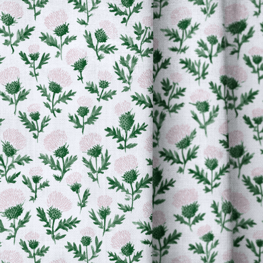 Elysant Floral - Curtain Panel - The Drapery