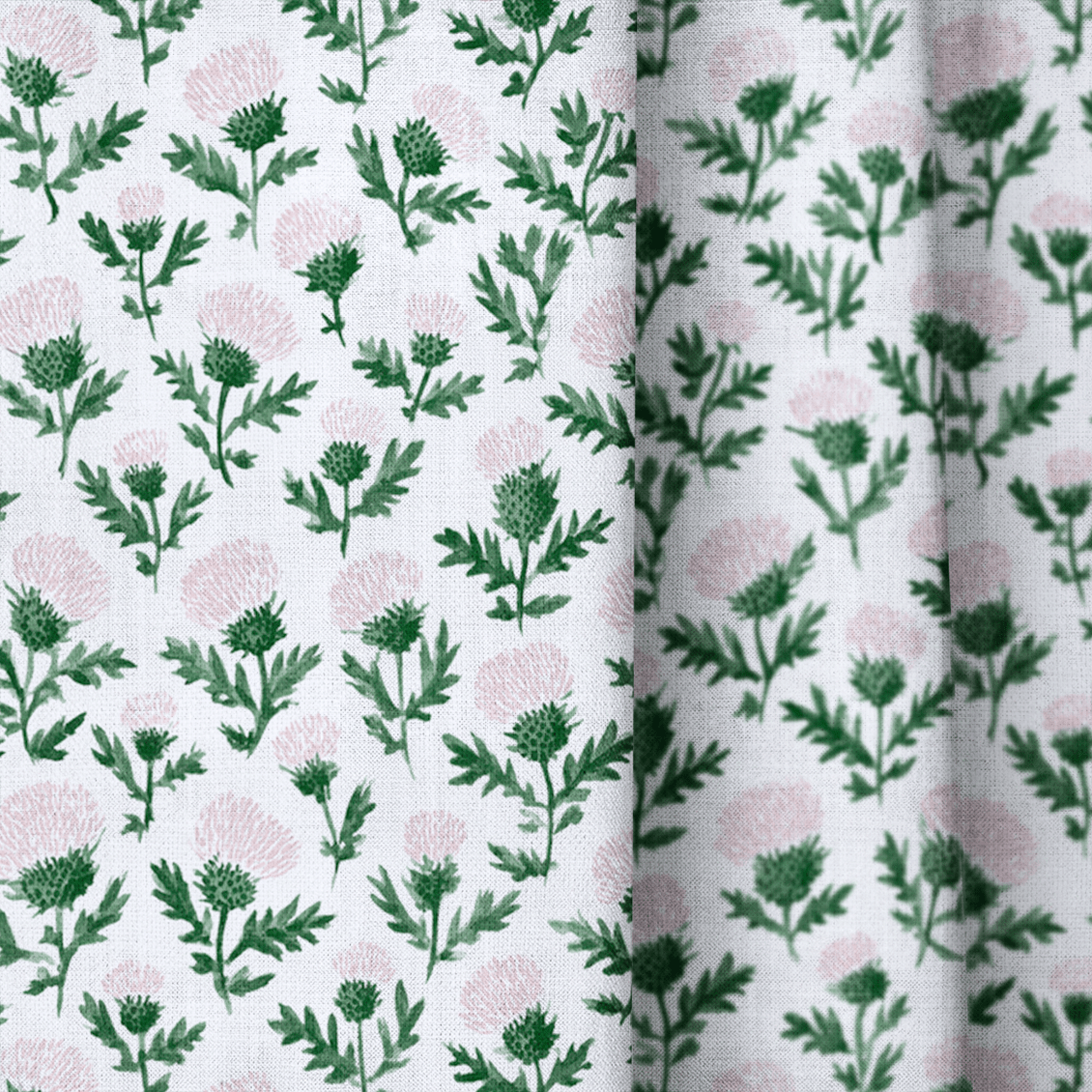 Elysant Floral - Curtain Panel - The Drapery