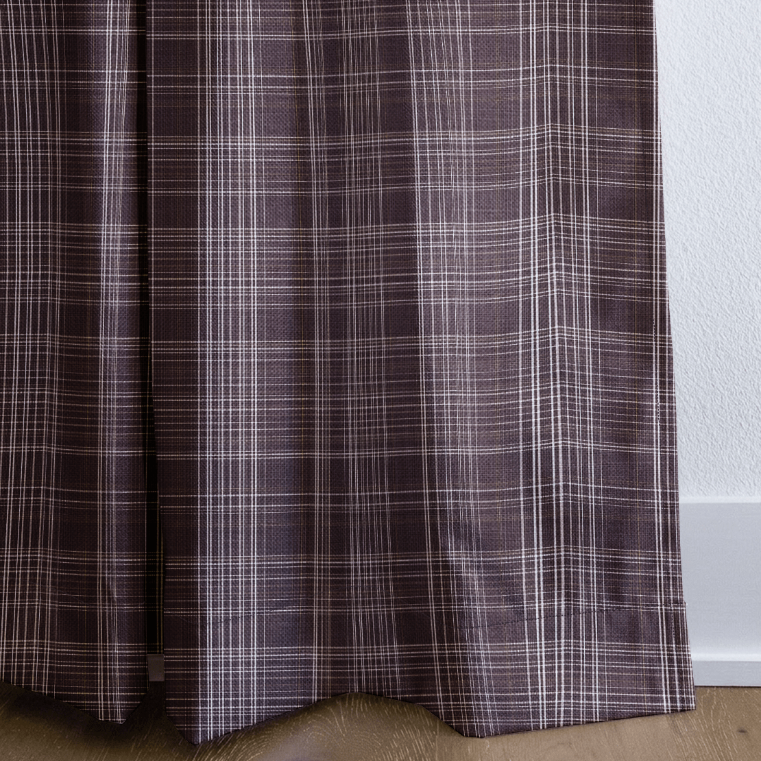 Ember Plaid - Curtain Panel - The Drapery