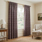 Ember Plaid - Curtain Panel - The Drapery