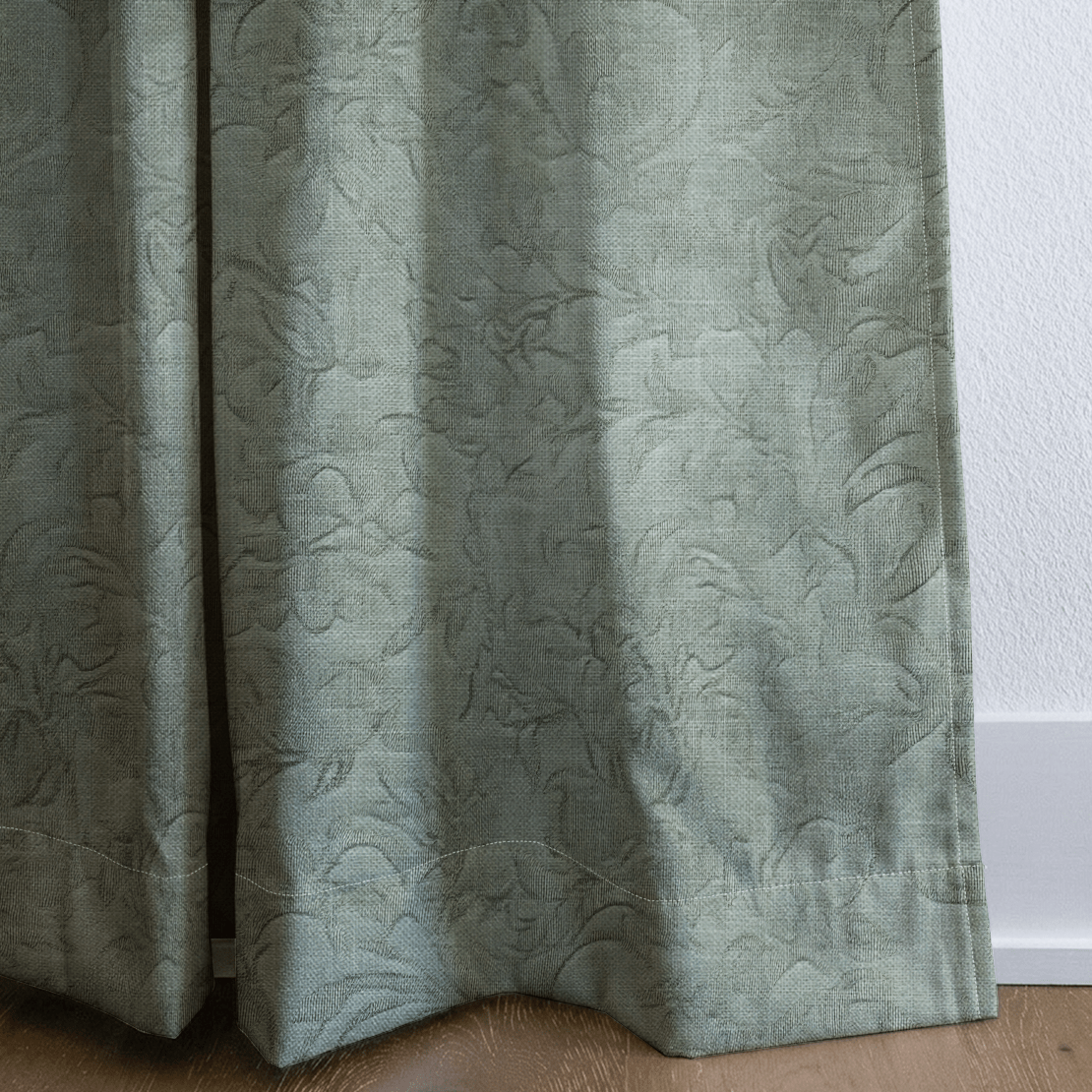 Embossed Elegance - Curtain Panel - The Drapery