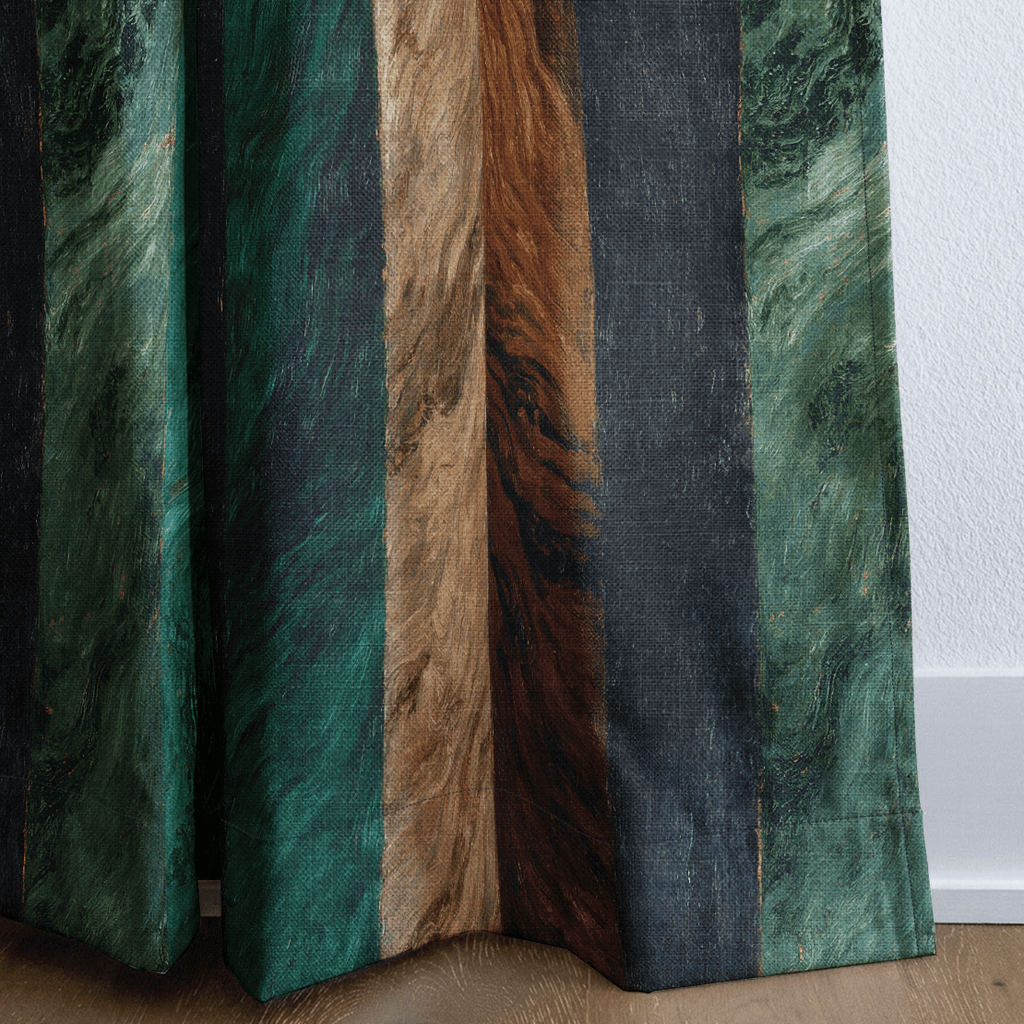 Emerald Grain - Curtain Panel - The Drapery