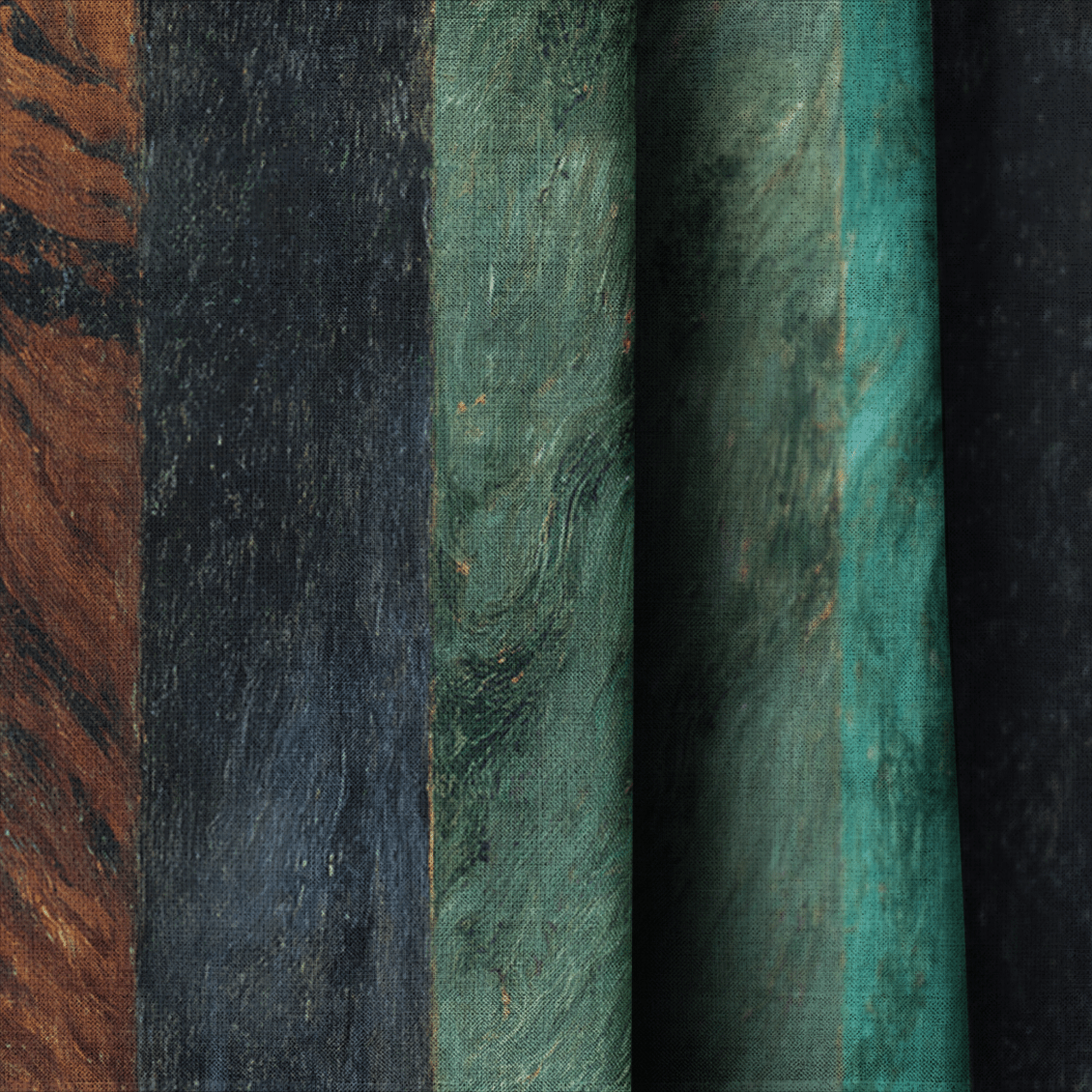Emerald Grain - Curtain Panel - The Drapery