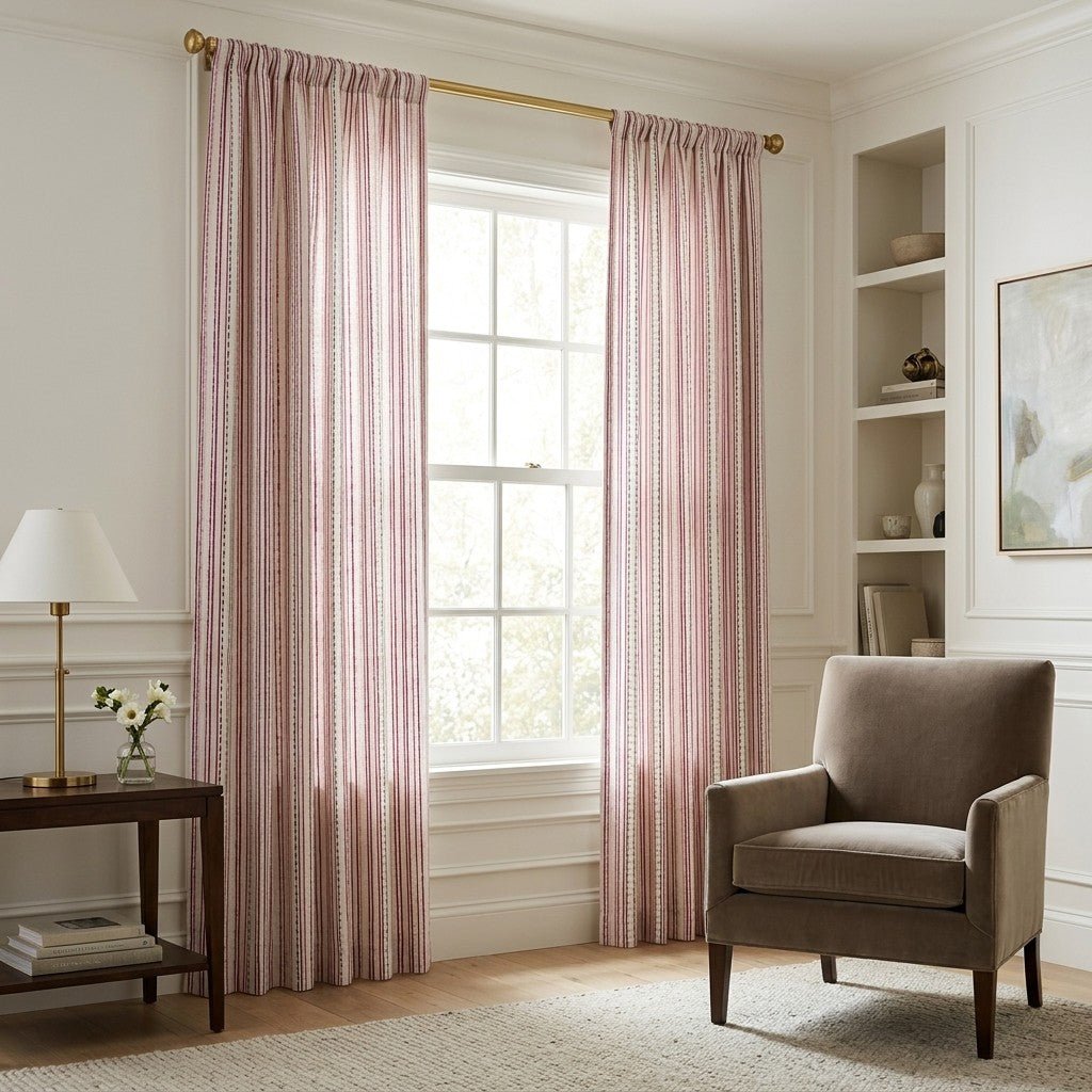 Emerelle Stripes - Curtain Panel - The Drapery