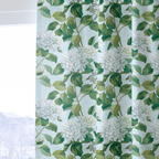 Emma Hydrangea - Curtain Panel - The Drapery