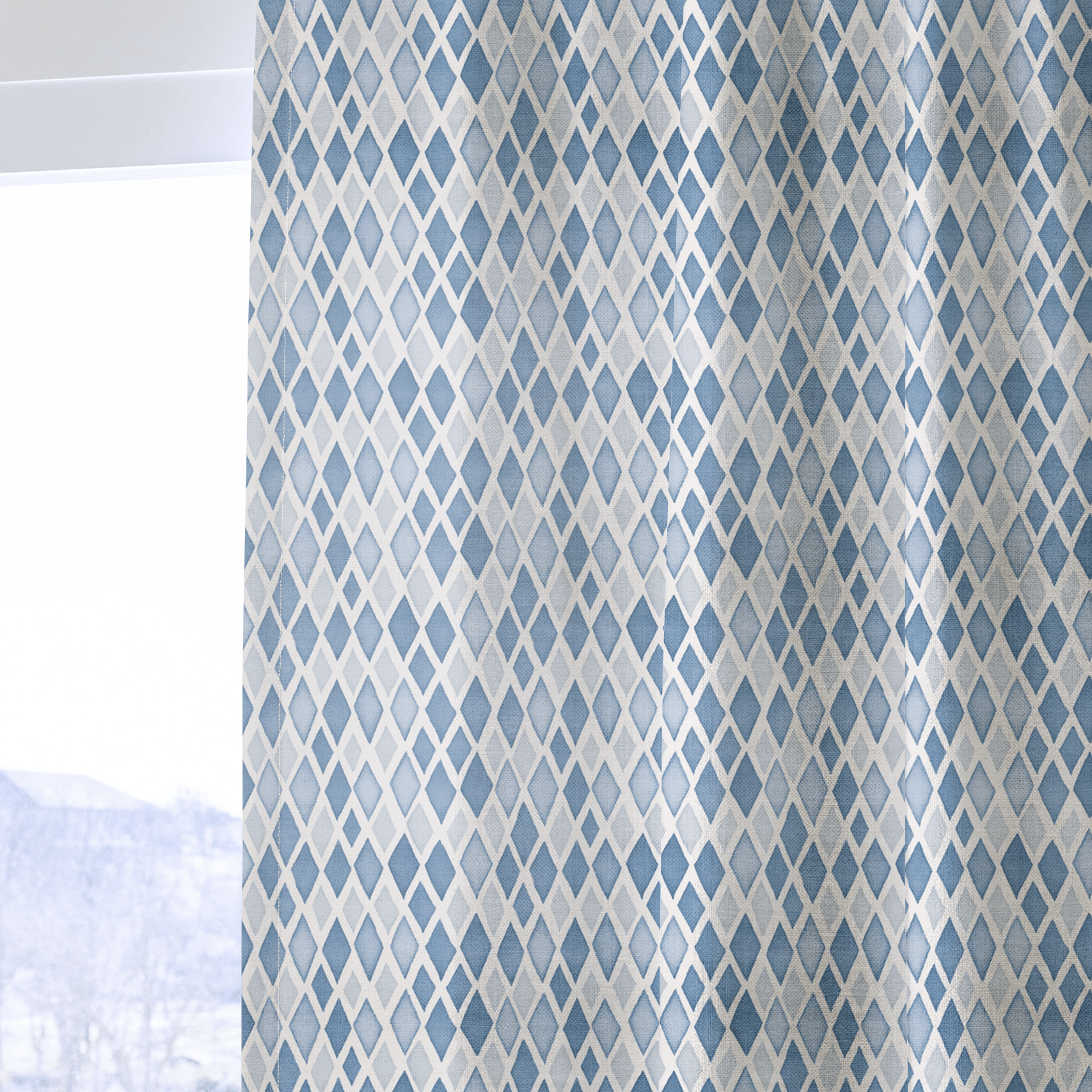 Emmy Diamond - Curtain Panel - The Drapery