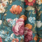 Ender Floral - Curtain Panel - The Drapery