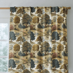 Equestrian Fields - Curtain Panel - The Drapery