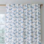 Equestrian Toile - Curtain Panel - The Drapery