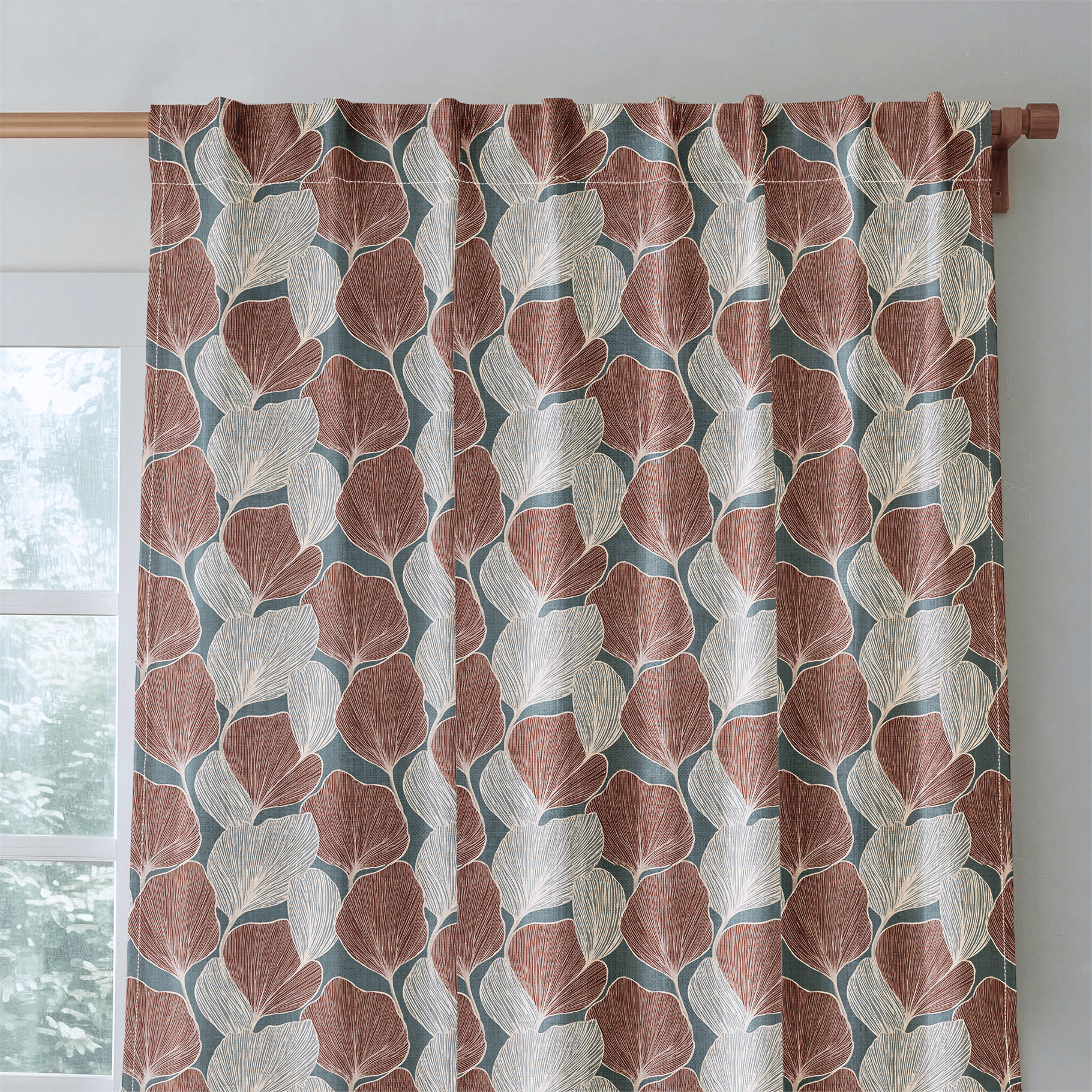 Esme Blooms - Curtain Panel - The Drapery