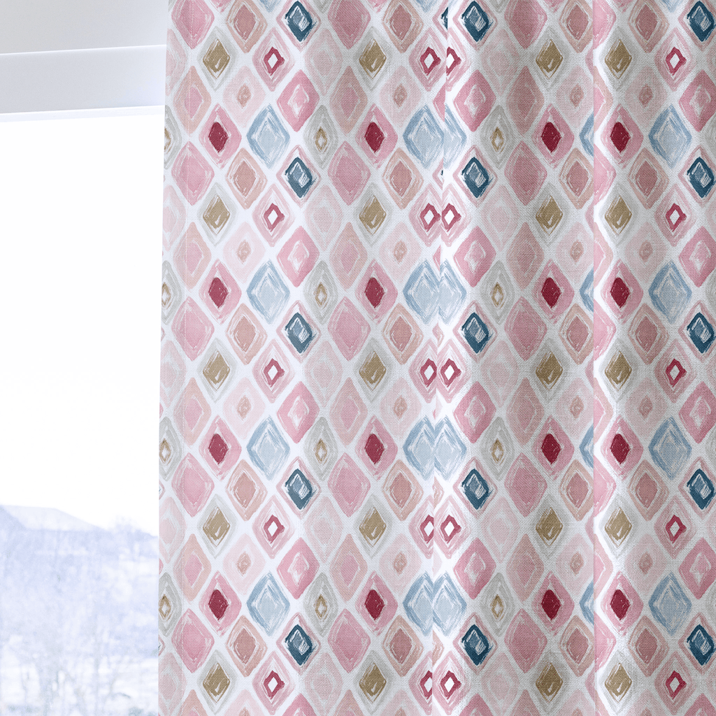 Estella Diamonds - Curtain Panel - The Drapery