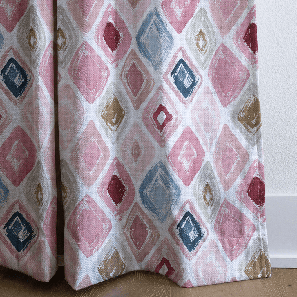 Estella Diamonds - Curtain Panel - The Drapery