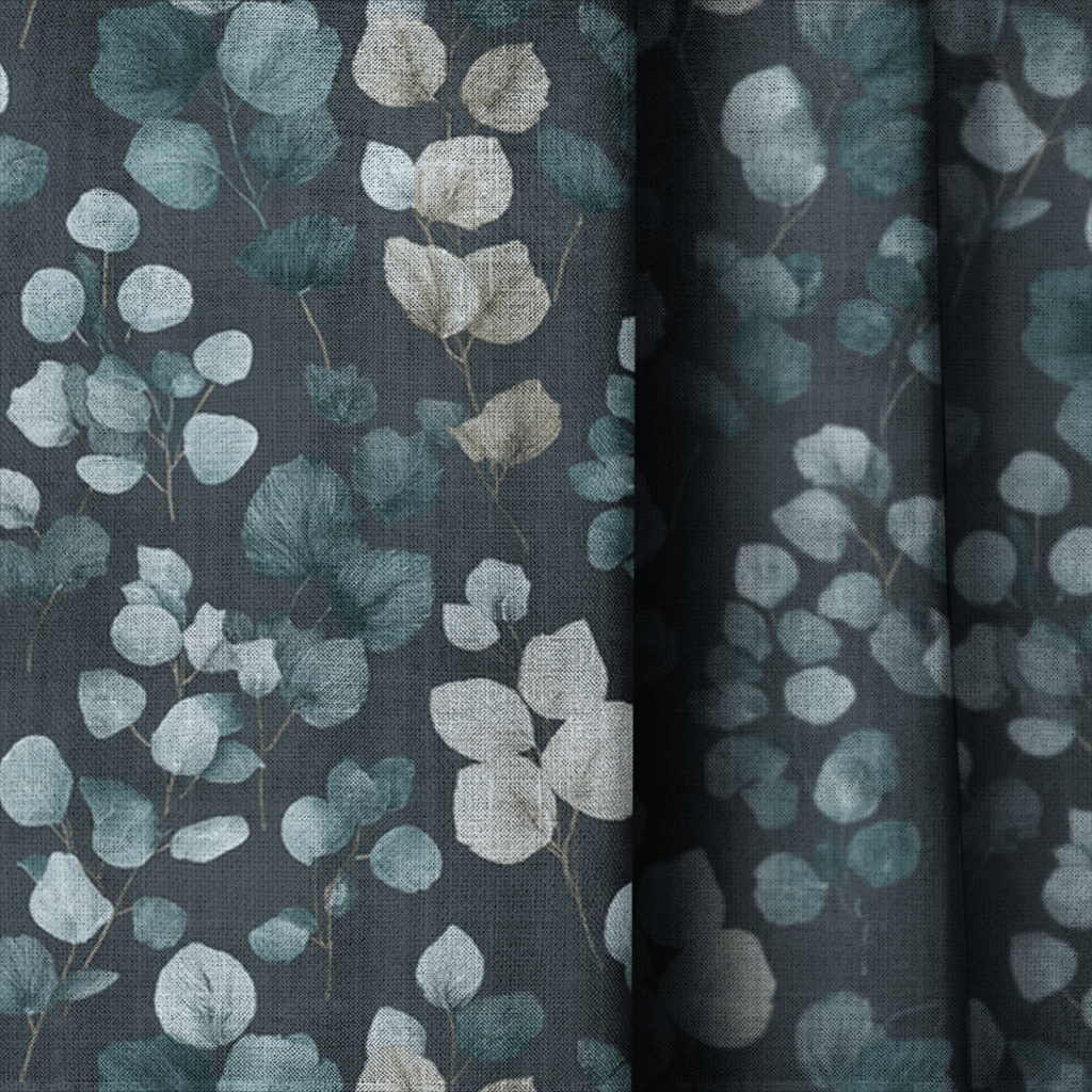 Eucalyptus - Curtain Panel - The Drapery