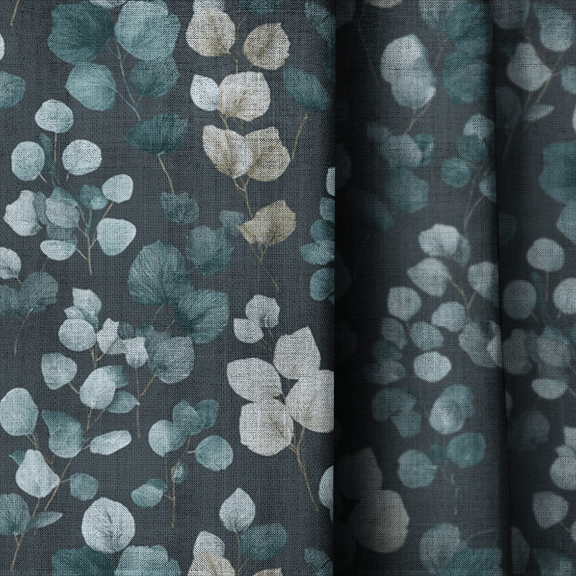 Eucalyptus - Curtain Panel - The Drapery