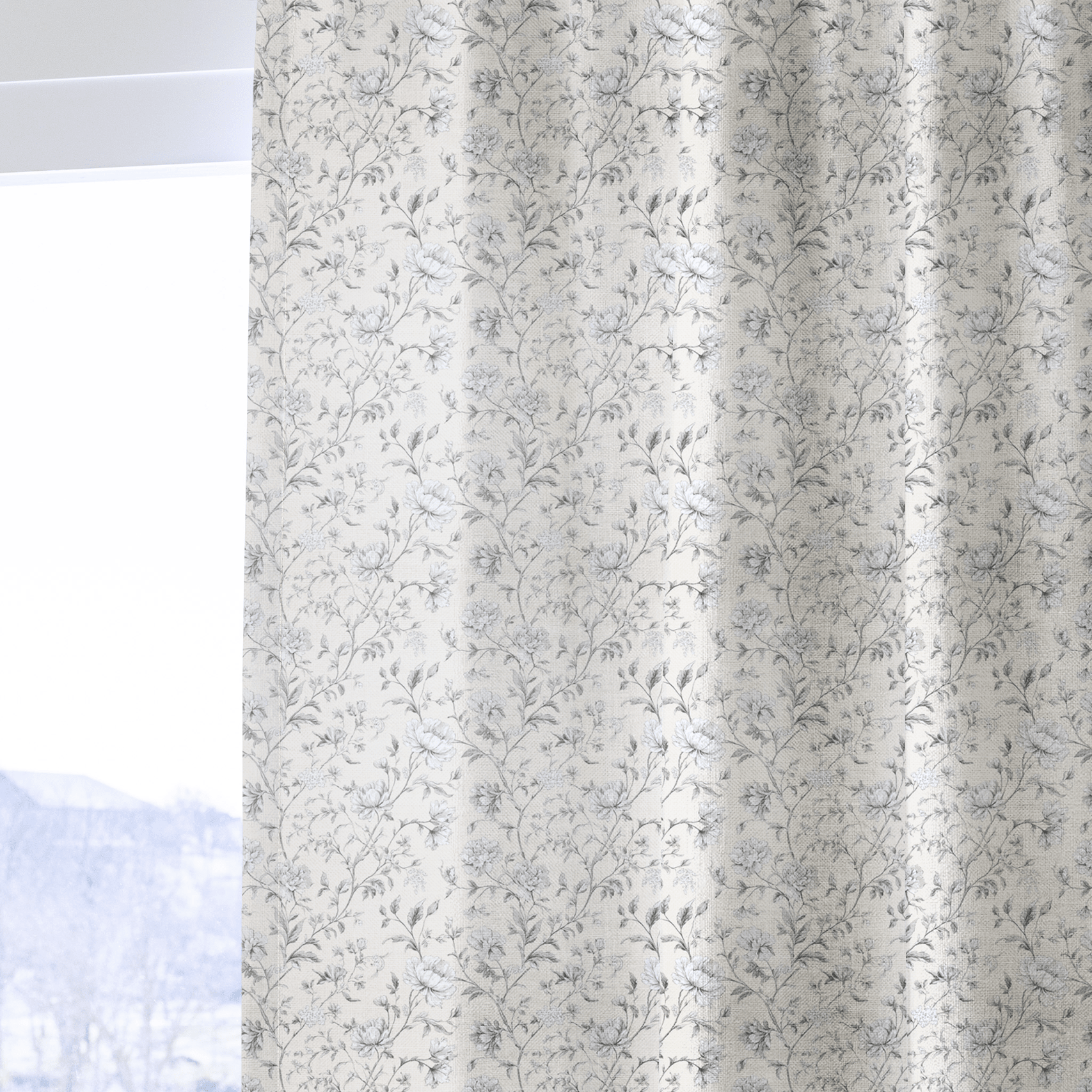 Eulalia Garden - Curtain Panel - The Drapery