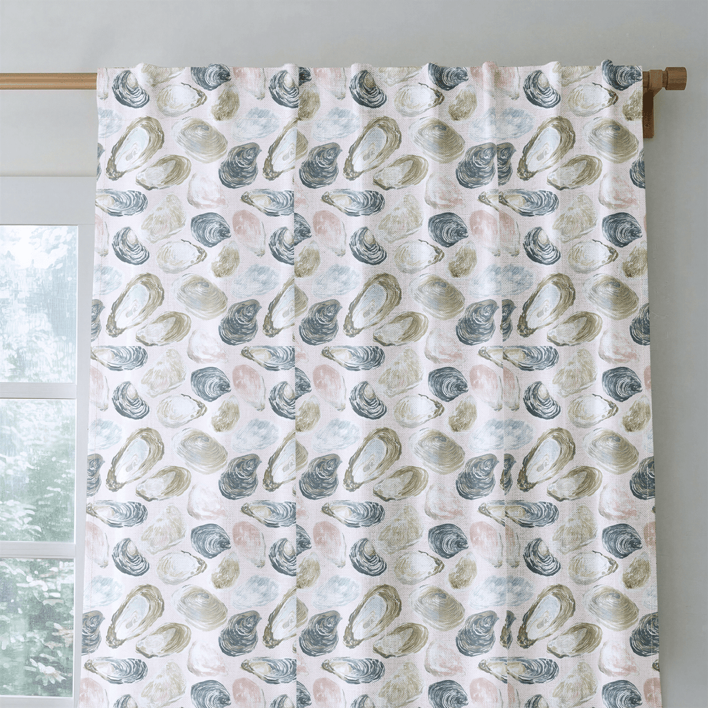 Evander Oysters - Curtain Panel - The Drapery