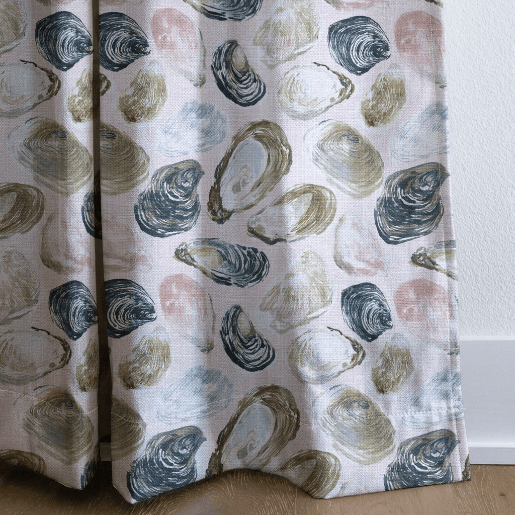 Evander Oysters - Curtain Panel - The Drapery