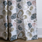 Evander Oysters - Curtain Panel - The Drapery