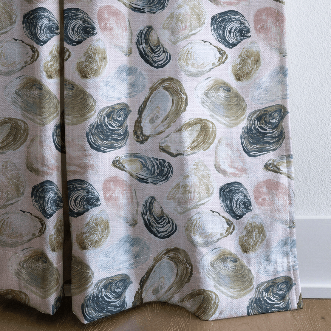 Evander Oysters - Curtain Panel - The Drapery