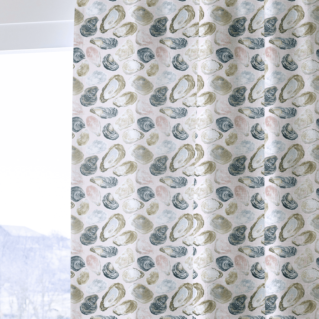 Evander Oysters - Curtain Panel - The Drapery