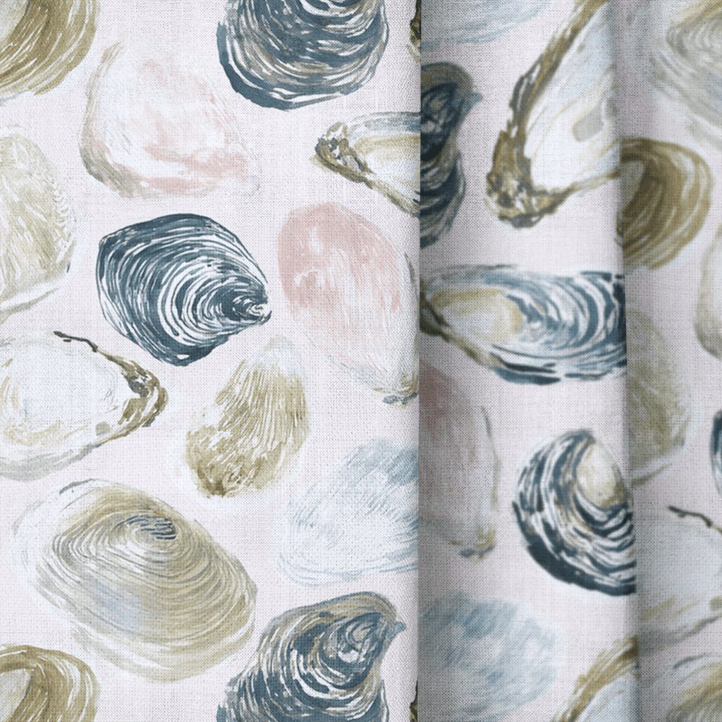 Evander Oysters - Curtain Panel - The Drapery