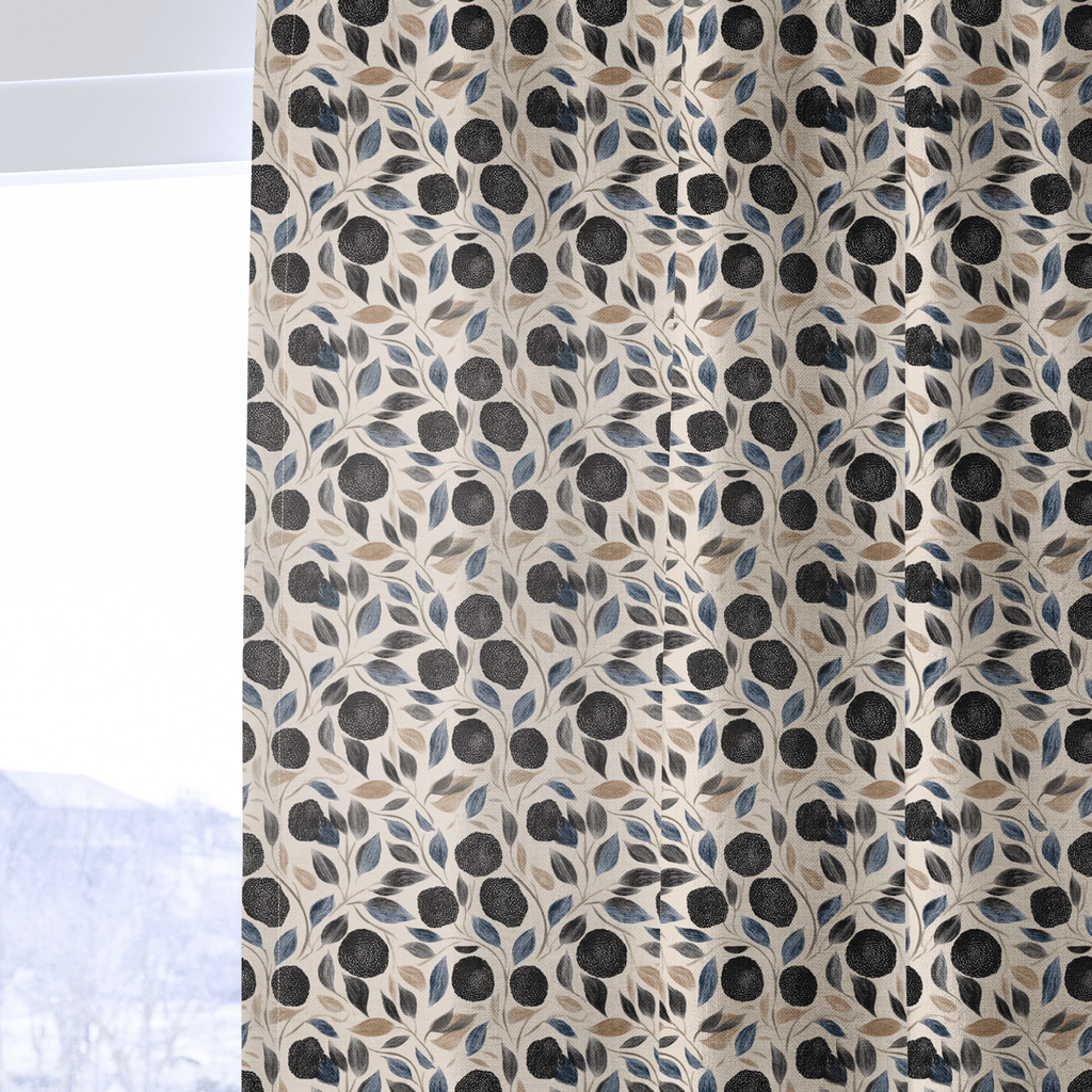 Evangeline Bloom - Curtain Panel - The Drapery